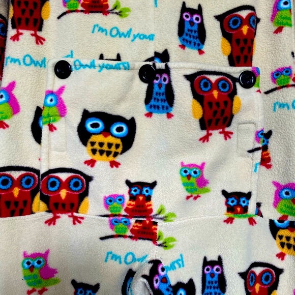 LazyOne Owl Print Onesie - Picture 4 of 4